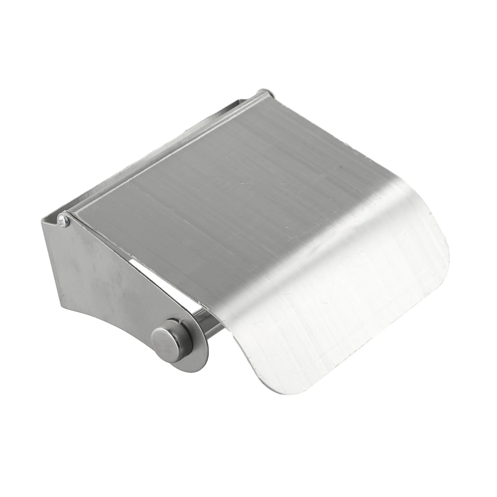 Paper Stand Paper Towel Holder 13*14*4.5cm Stainless Steel Bathroom Chrome Finish Dispenser Punching Practical