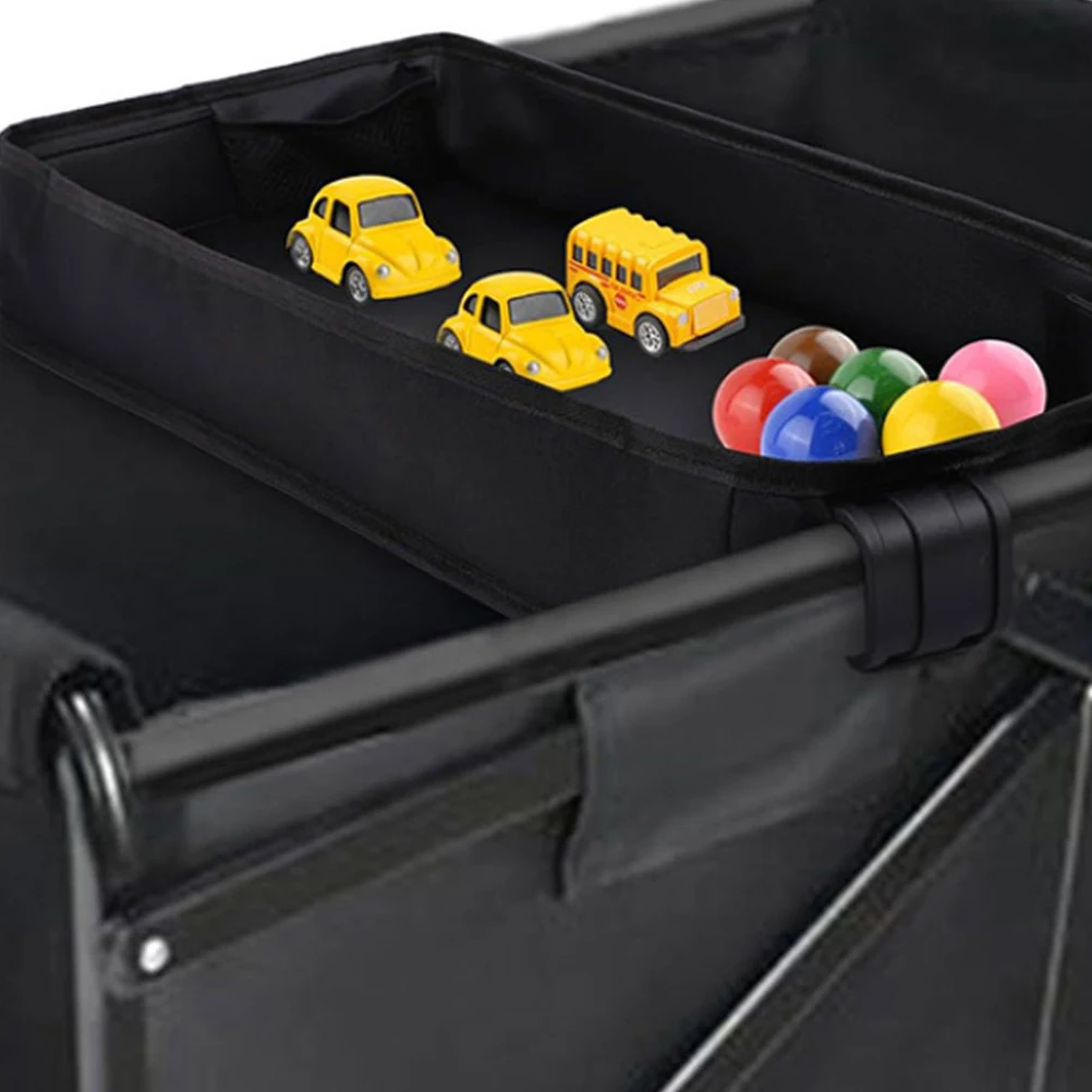 صينية عربة الأطفال، حامل الوجبات الخفيفة العالمي للأطفال الصغار، منظم هاتف كأس Xl أسود متوافق مع معظم عربات الأطفال القماشية للسفر