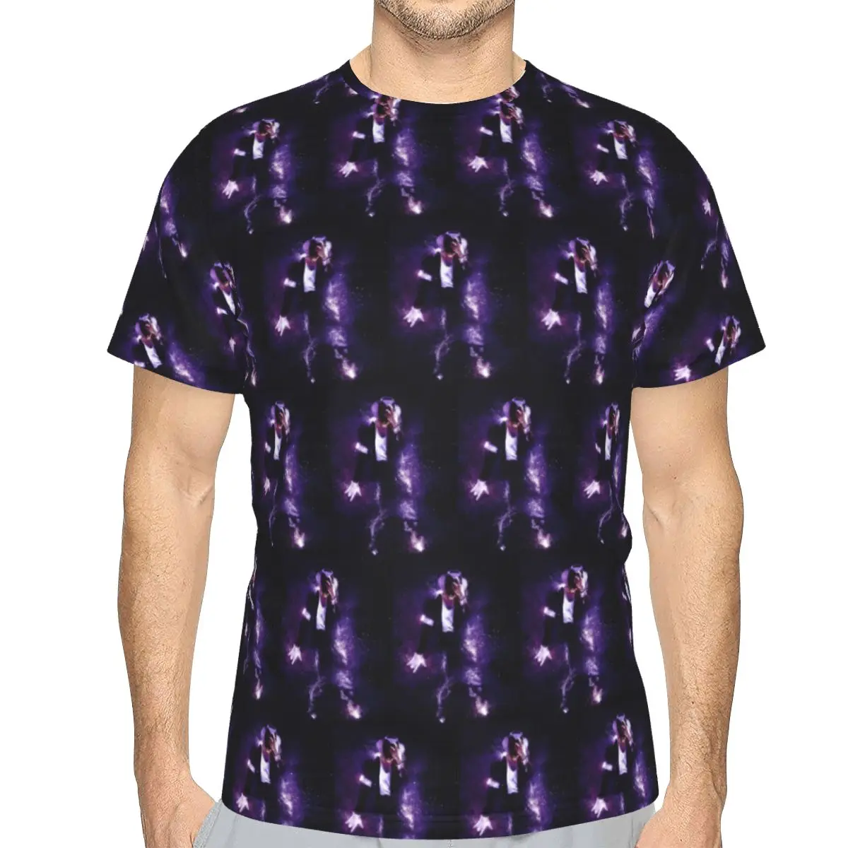 Michael Jackson Musicians Singers Dancers 100% Cotton T-Shirt Men'sFashion T Shirts Men O-Neck Short Sleeve