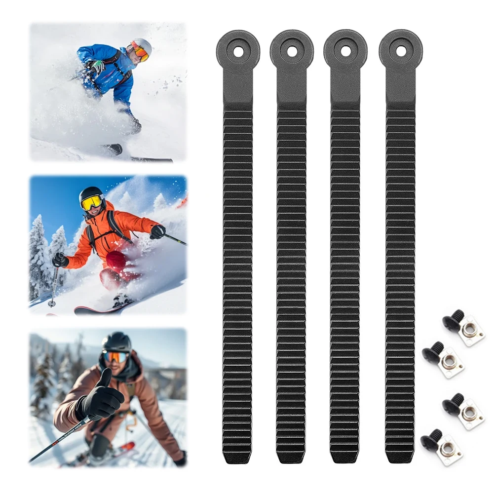 

2/4Pcs Snowboard Ankle Ladder Straps Universal Snowboard Binding Ladder Straps Roller Skating Shoes Strap for Men Women Skating
