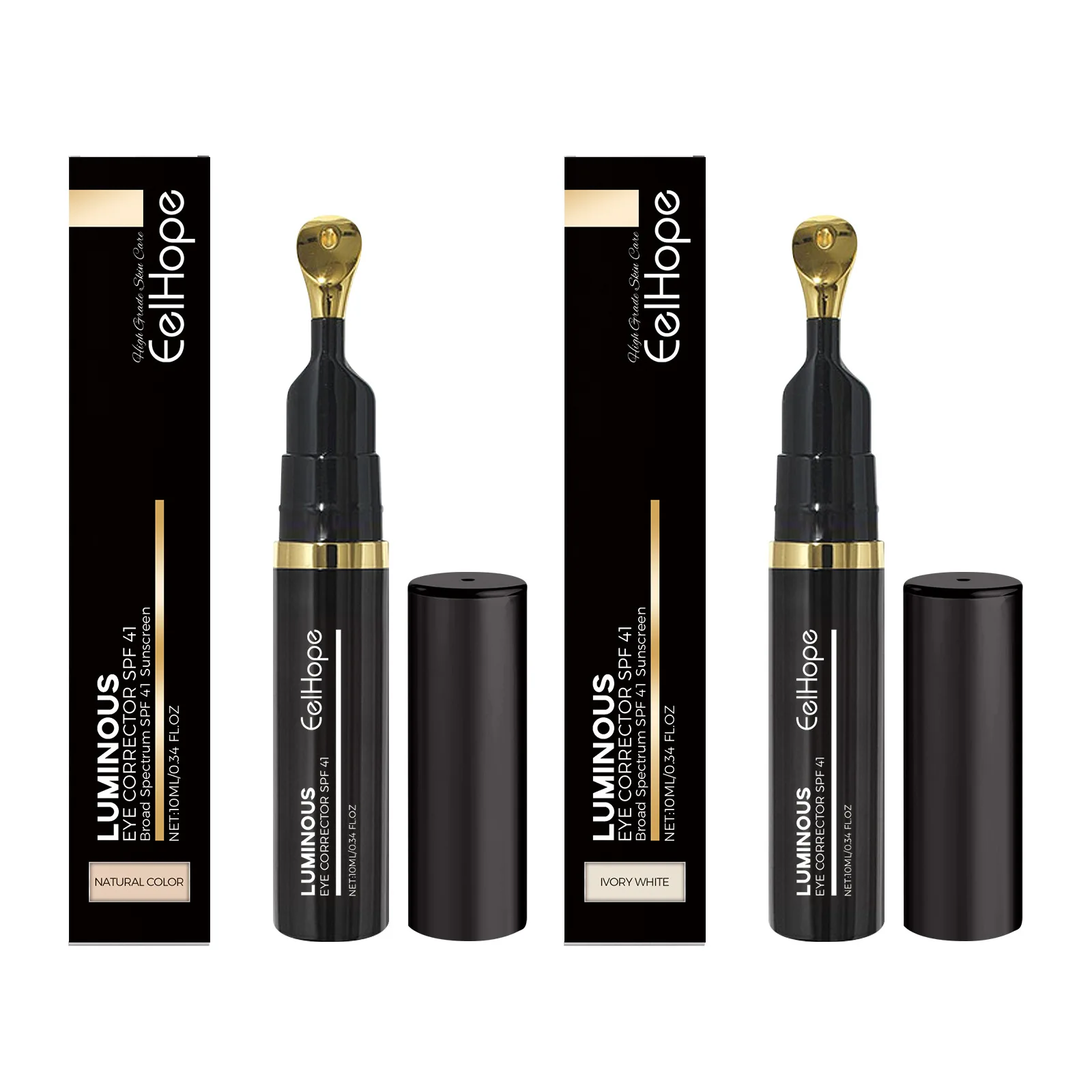 Eelhope Dark Circles Concealer Vollständige Abdeckung Spf41 Augencorrektor zur Beseitigung von Augenringen Entfernung Concealer Make-up Kosmetik