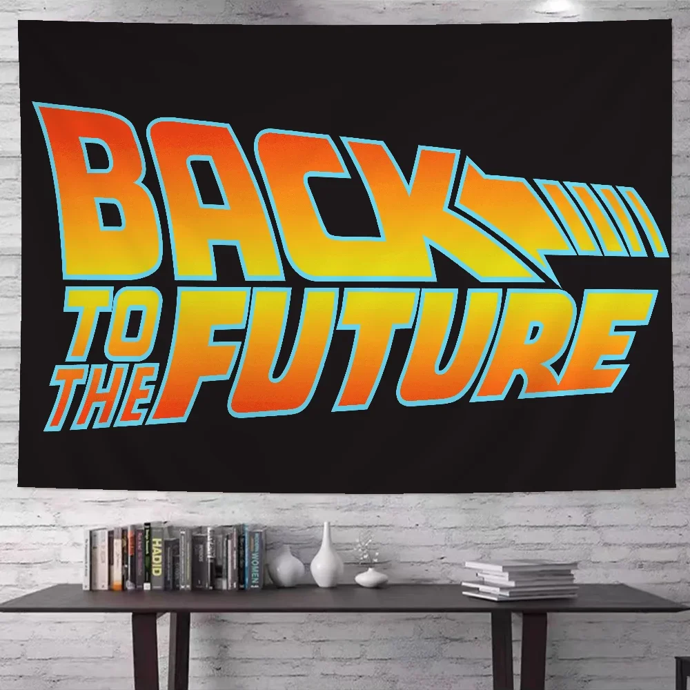 

Movie Back To The Future Hanging Bohemian Tapestry Hanging Tarot Hippie Wall Rugs Dorm Japanese Tapestry