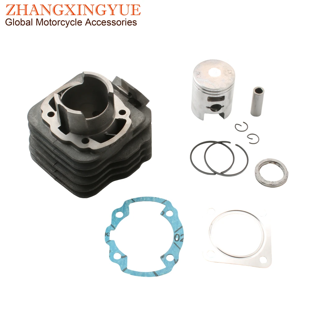 60cc Big Bore Cylinder Block Kit For Kymco Curio CX50 DJ Fever 1 2 KB 50 Meteorit Scout 50cc 44mm 2T Engine Parts