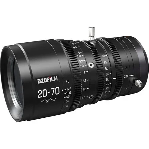 DZOFilm DZO 10-24mm 20-70mm T2.9 MFT Parfocal Cine Lens for Micro Four Thirds Camera Lens Maintains Focus Throughout Zoom Range