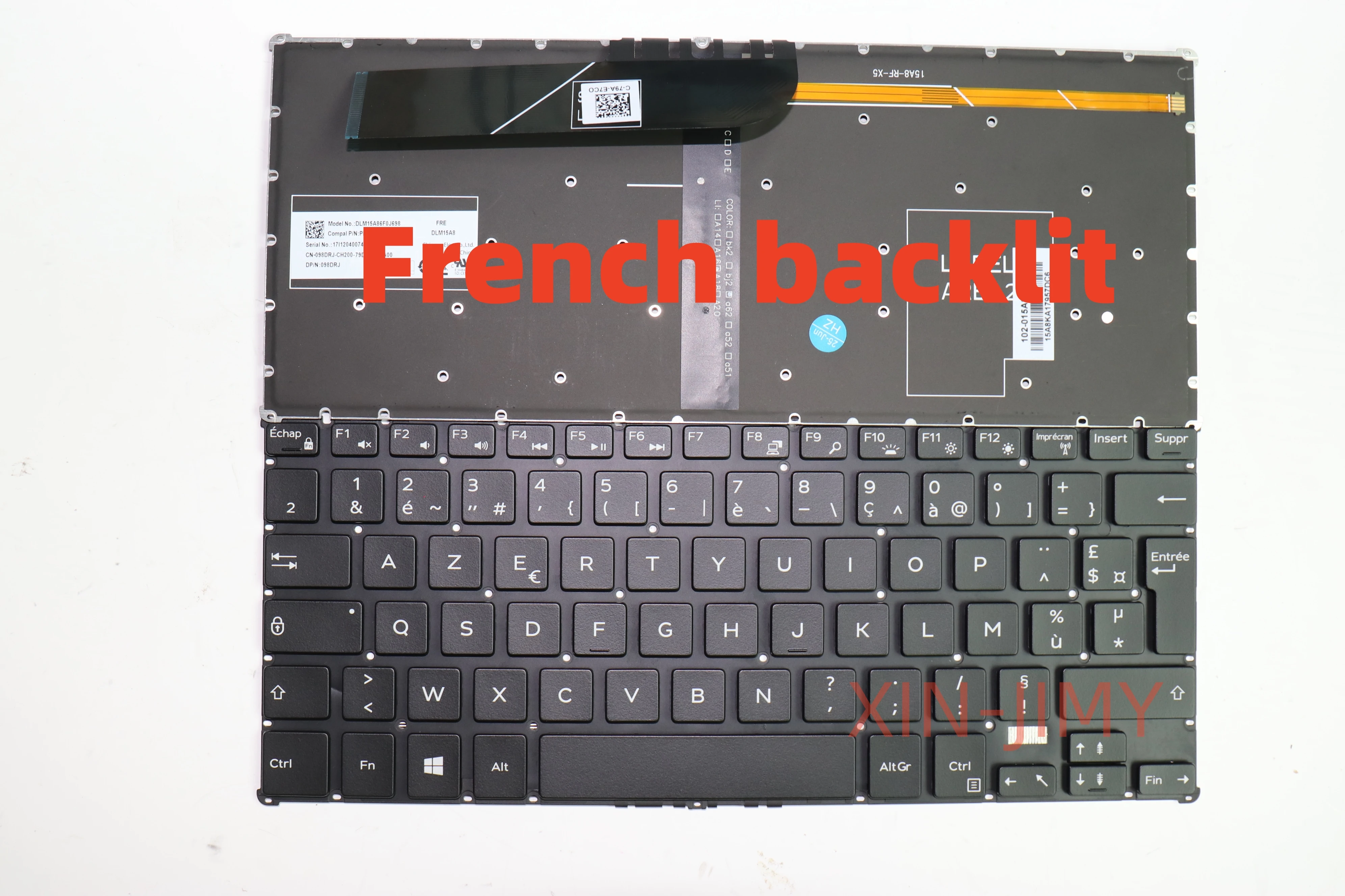 

Новая французская клавиатура с подсветкой для ноутбука Dell latitude 11-5175 5179, замена ноутбука 07YFWM NSK-LUBBW 1E