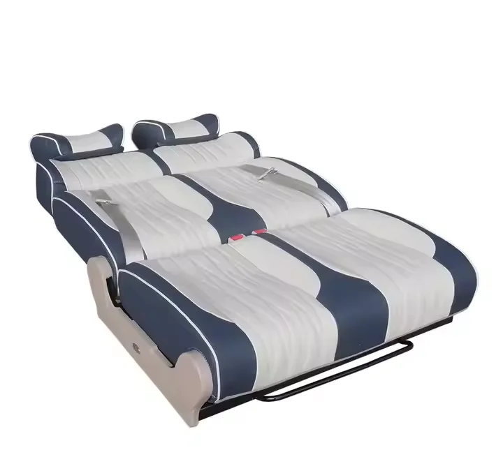 

RV Swivel Seat, 2025 New High Quality Pu Leather Folding Car Seat Bed Luxury Camper Seats for Motorhomes Cara Coach Bus