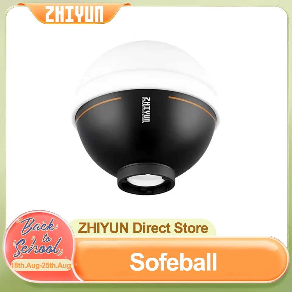 

ZHIYUN Diffusion Dome Sofeball Photography Light Accessory for MOLUS X100