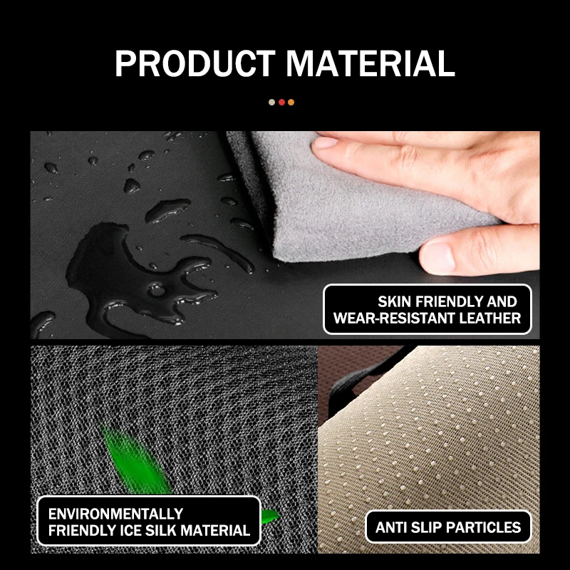 Car Armrest Center Box Mats Memory Foam Auto Arm Rest Pad For SsangYong Korando Rexton Kyron Rodius Tivoli Musso
