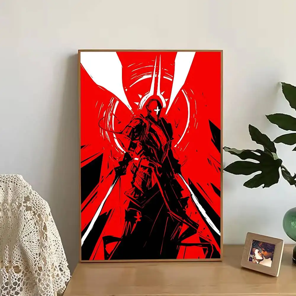 U-ULTRAKILL Gabriel Retro Fashion Pictorial Poster Sticky Poster Paper Sticker DIY Room Bar Cafe Wall Decor Gift