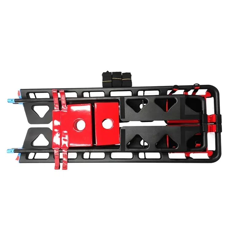 

Factory Price Medical Light-Weight First Aid Hospital EMS Carbon Fiber Scoop Stretcher Folding Emergency Scoop Stretcher