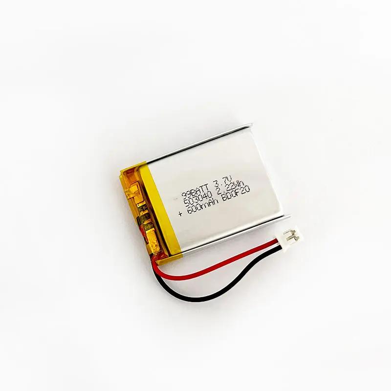 10pcs 503040 Lithium Battery 600mAh Li Polymer Battery 3.7V 053040 503042 Lipo for Smart Speaker Bracelet Neck Fan Camping Light