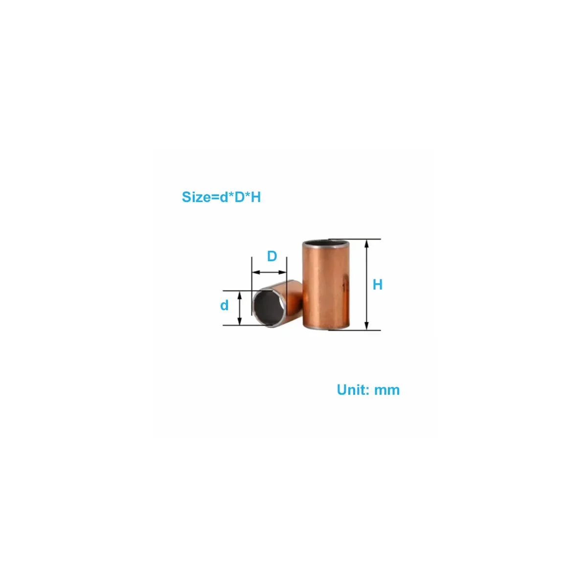 

SF-1 Oil-Free Self-Lubricating Composite Bearing Copper Sleeve