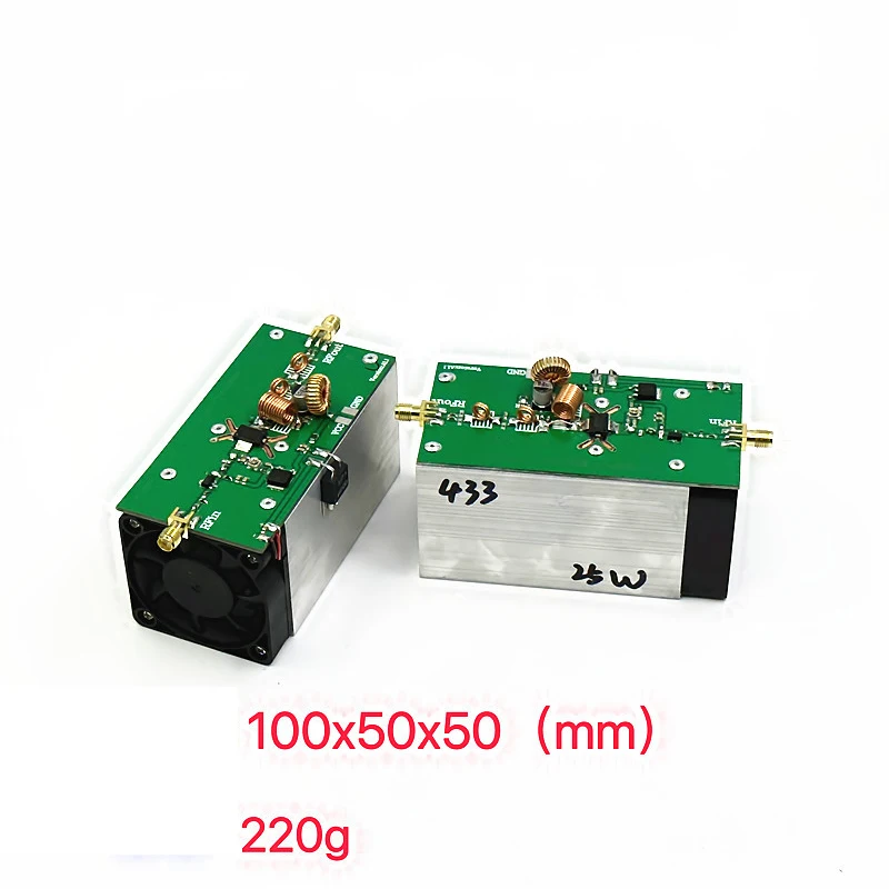 RF Power Amplifier 433MHz 25W Power Amplifier Transmission 12-18V