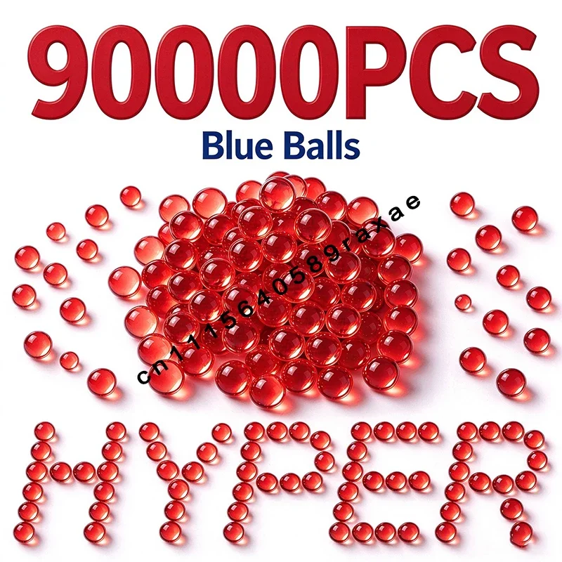 2W-Multi-color Transparent EVA Foam Balls 90000Pcs Durable Squeezeproof Buffering Beads
