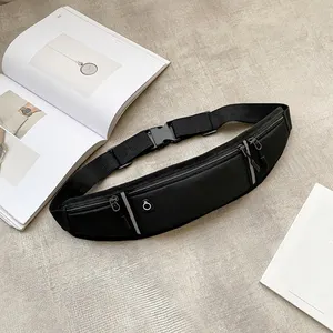 Lightweight light reflective strip waist Fanny Pack Gymnasium Sports running waist bag Main sales blouse naked back - №2