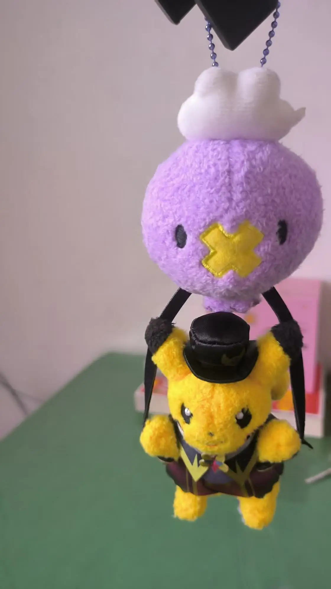 Offical Pokemon Center Phantom Castle Series Drifloon Cute Soft Plush Pendant Birthday Christmas Gifts
