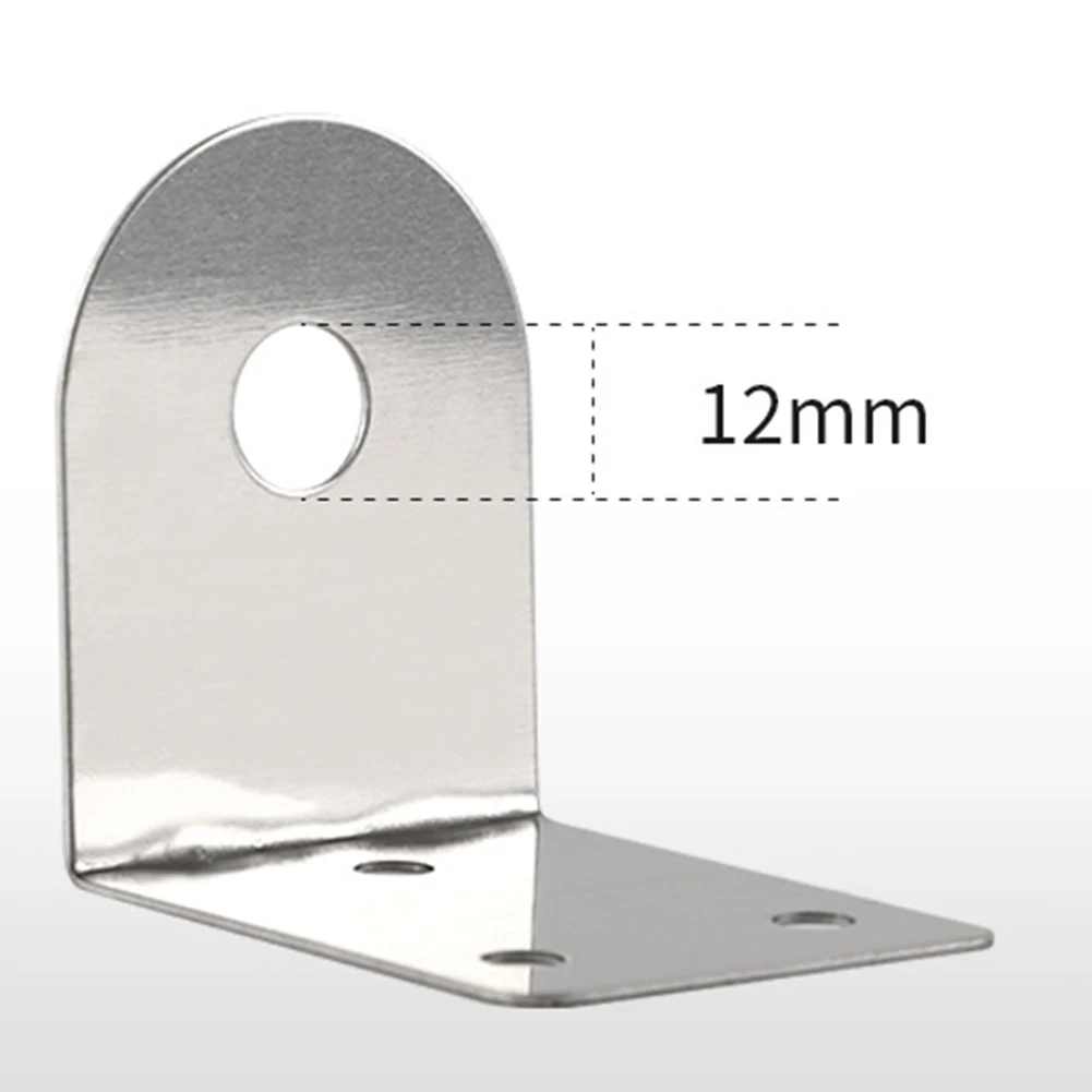 Braket keran baja tahan karat untuk keran air, braket logam piring gantung untuk sebagian besar lubang tunggal aksesoris keran dapur