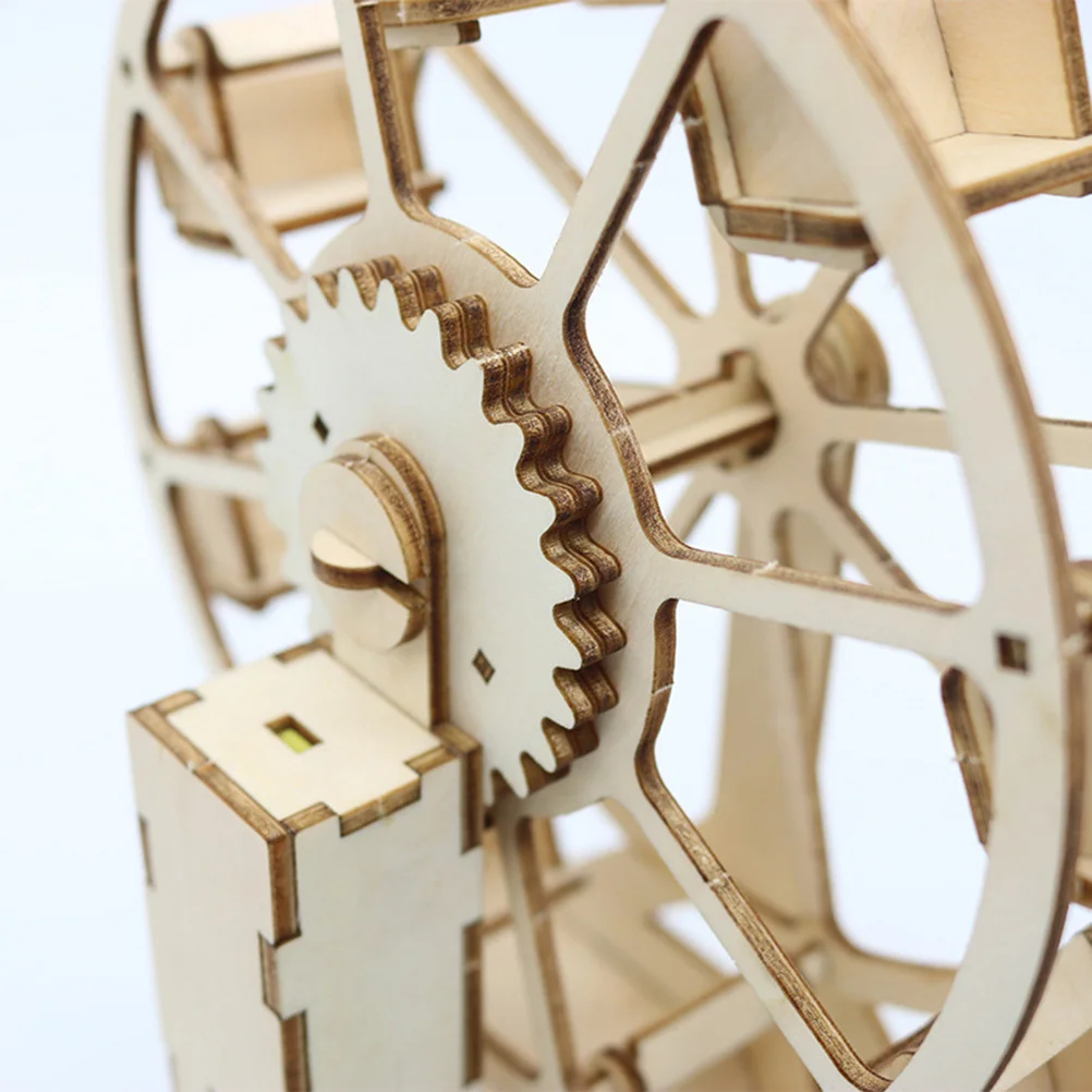 

Electric Science Experiment Kit Assembled Ferris Wheel Stem Educational No Required For Kids Analytical Skills