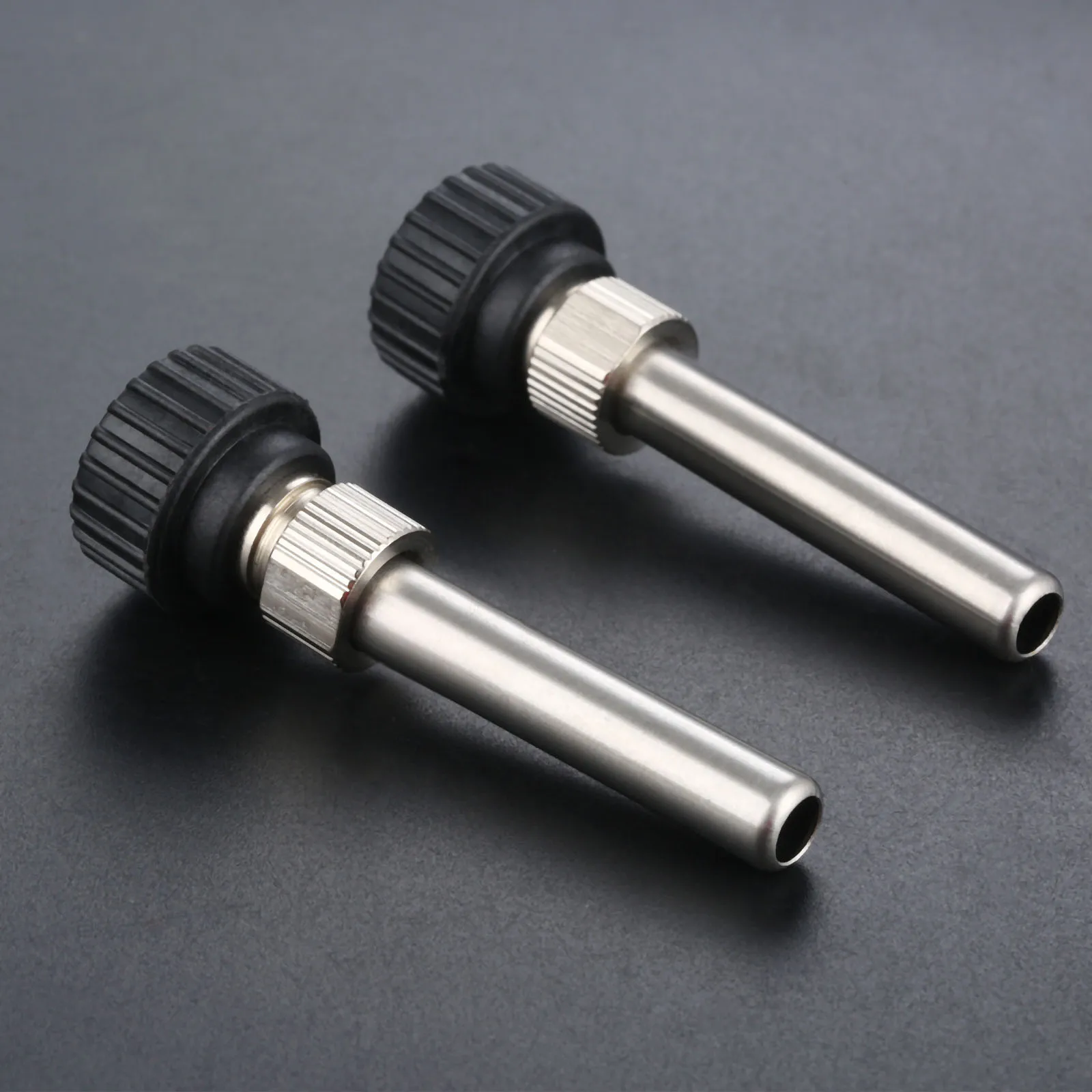 2pcs/set Soldering Station Iron Handle Tip Barrel fits for Hakko M907 936 907 937 93 High Temperature Resistant Sleeve Adapter