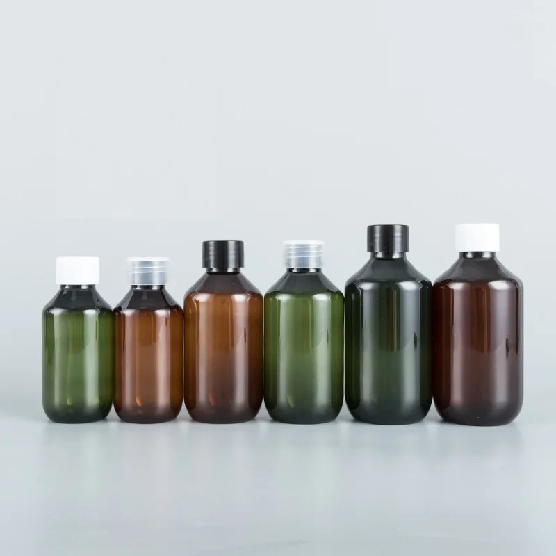

30pcs Empty PET Refillable Bottle With Screw Lid Insert lastic Lotion Bottle