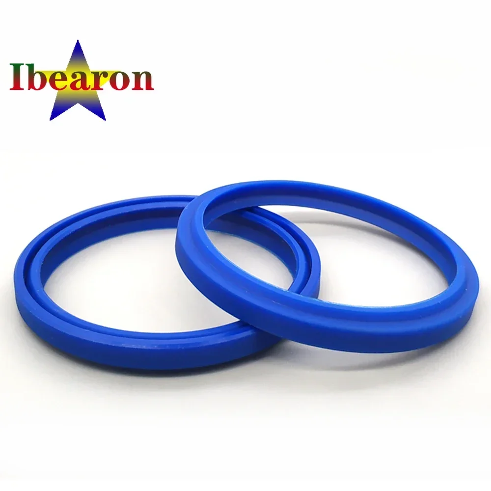 20PCS DHS-36 DHS-38  DHS-40 DHS-45 DHS-50 DHS-53 DHS-55 Wiper Seals Hydraulic Double Lip Dust Seal Polyurethane(PU)