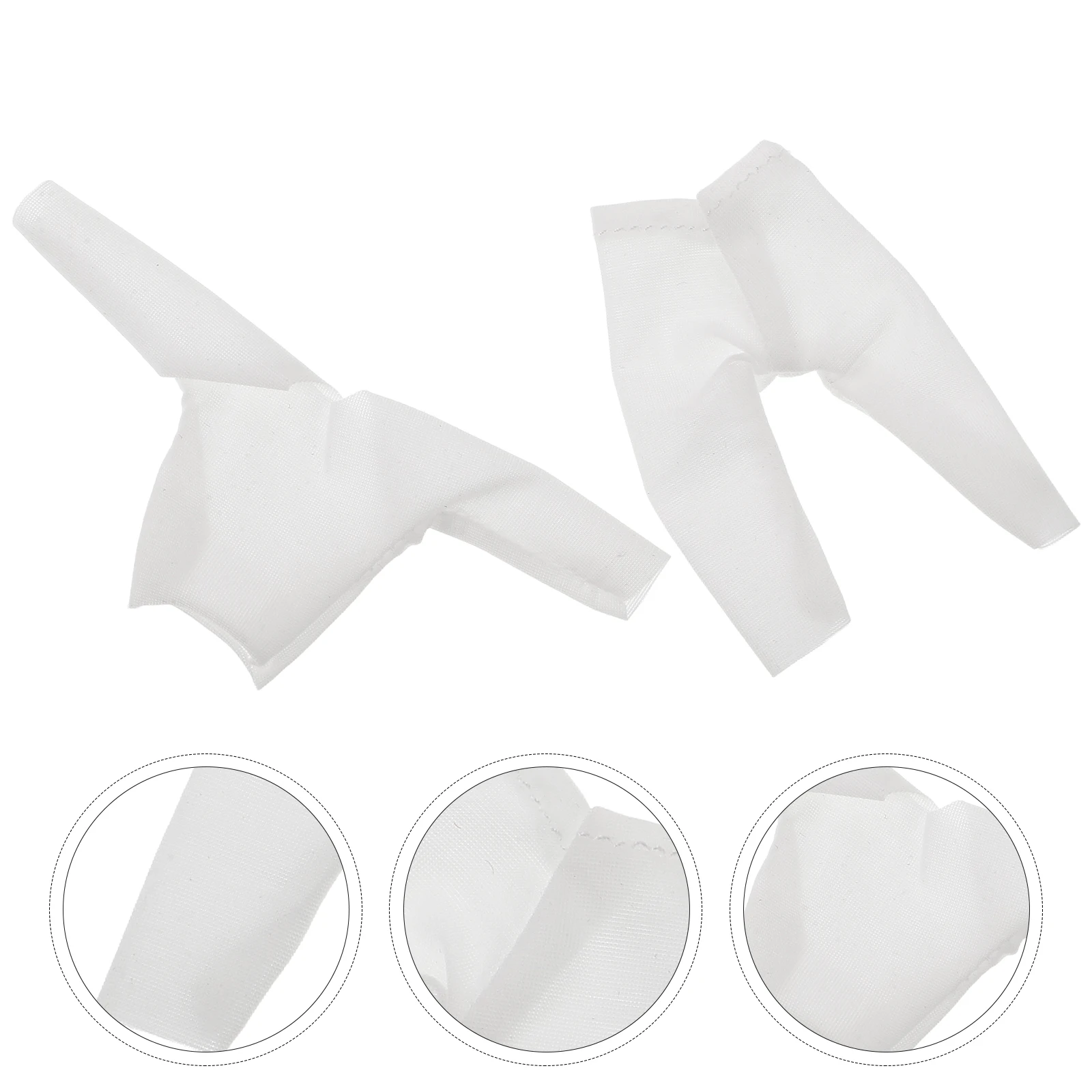 

Baby Collar Shirt Anti-staining Clothing Action Figure Clothes Adorable Decor