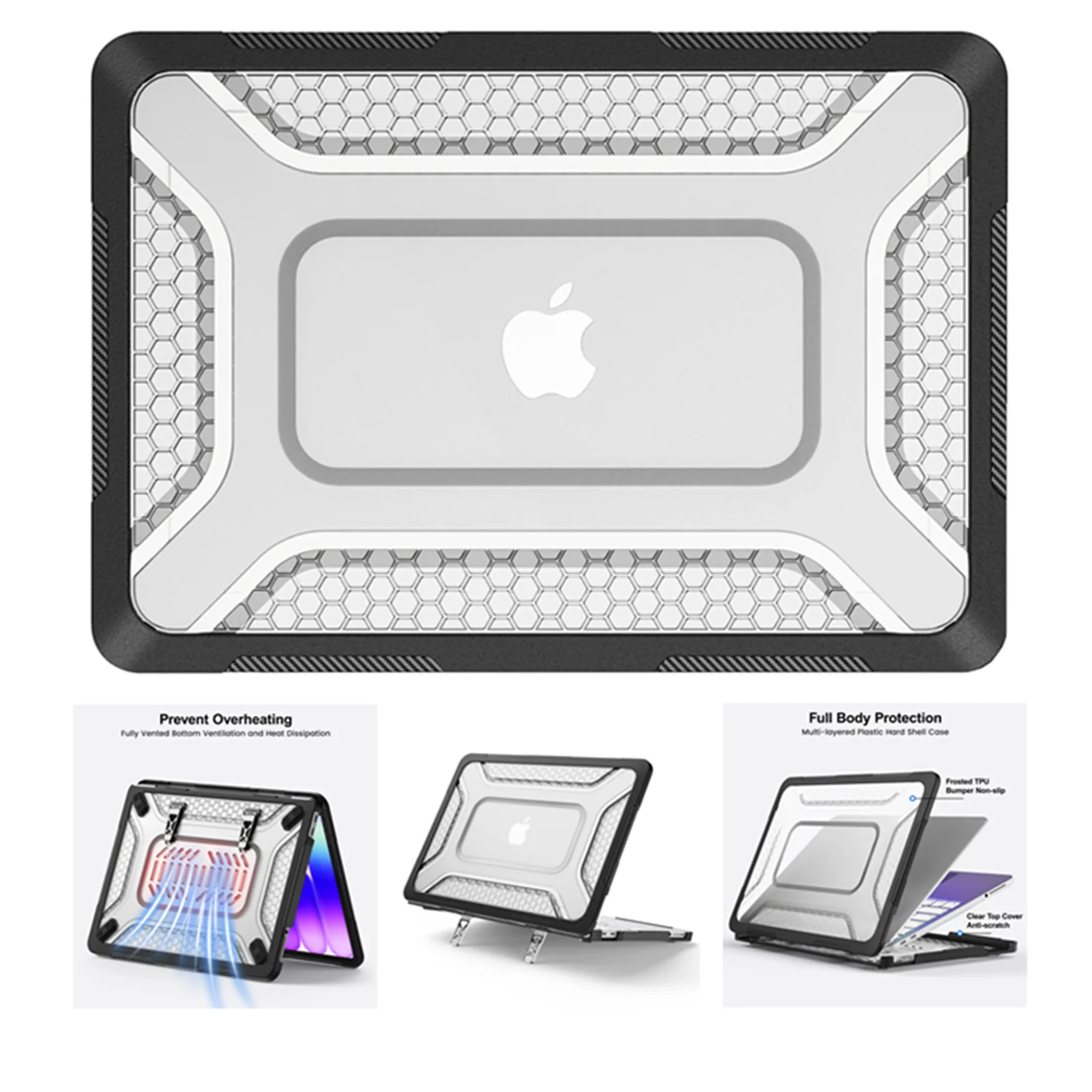 Heavy Duty Laptop Case For MacBook NEO 13 inch (A3404) 2026 Neo Case Laptop Backpack Cover Shockproof Computer Protective Funda