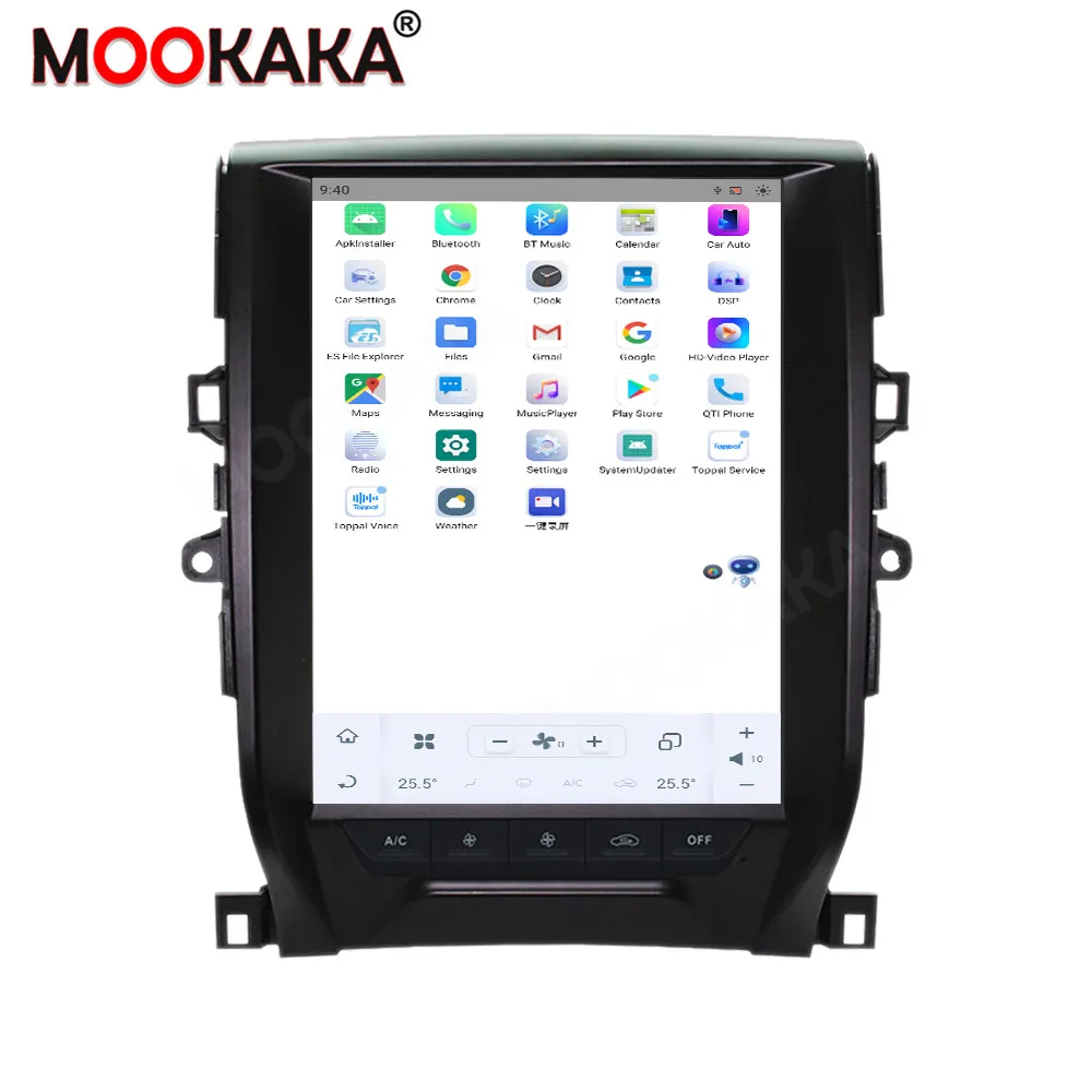 12.1 "شاشة أندرويد 13 ستيريو سيارة لتويوتا ريز 2010 2011 2012 - 2013 تسلا نمط نظام تحديد المواقع نافي مشغل وسائط متعددة راديو رئيس وحدة #3