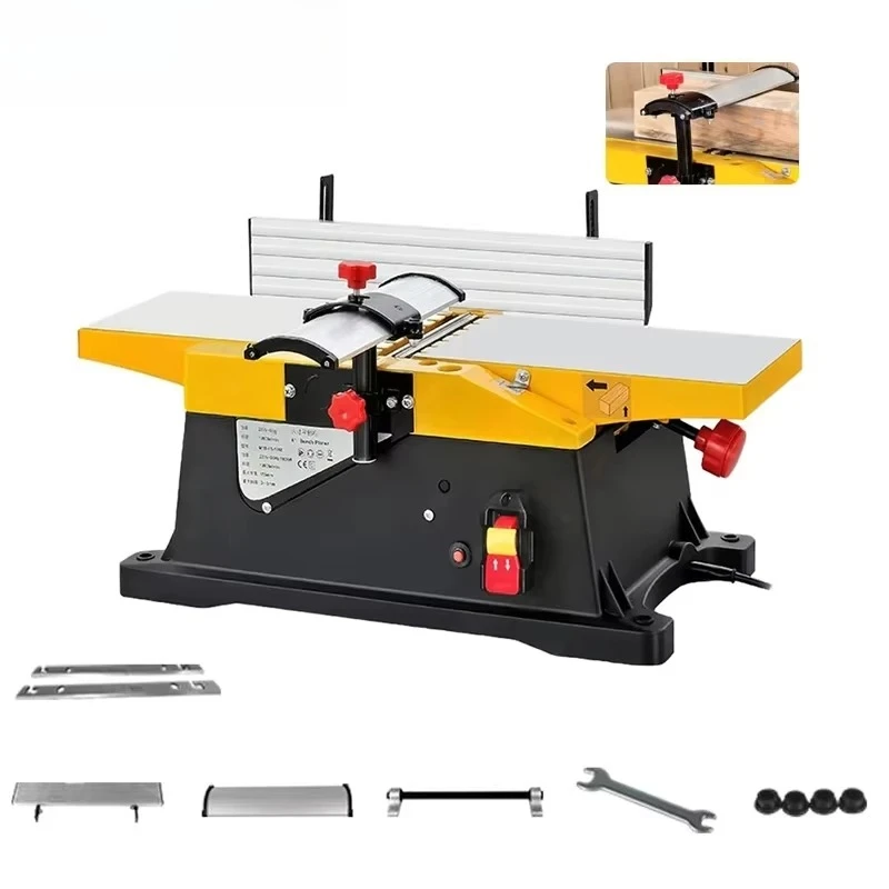 1800 watts woodworking thickened hand planer desktop multi-function woodworking engraving  tool machine