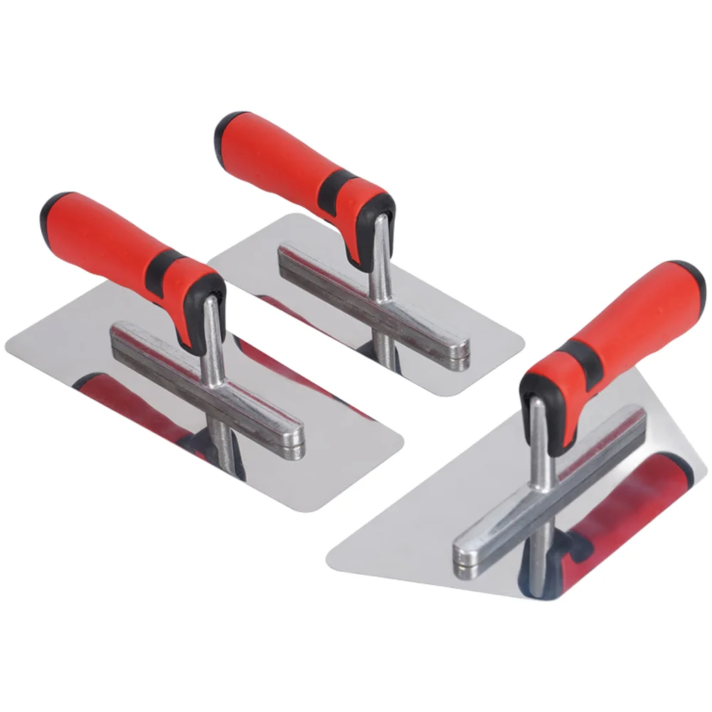Stainless Special Shaped Trowel Art Paint Scraper Plastering Tool For Wall For Masonry Concrete Float Finishing Building Trowel