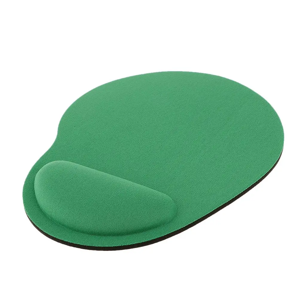 Tappetino per mouse Tappetino per supporto per polso con poggiapolsi in gel morbido e confortevole, 6 colori economici