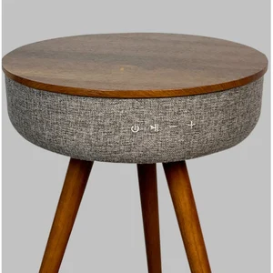 Intelligent drahtloser Lade -Center -Tisch, Bluetooth -Stereo, Seitentisch -Seiten -Sofa, Musiktisch mit USB -Ladegerät 8 Hauptverkäufe intelligenter Möbel - №1