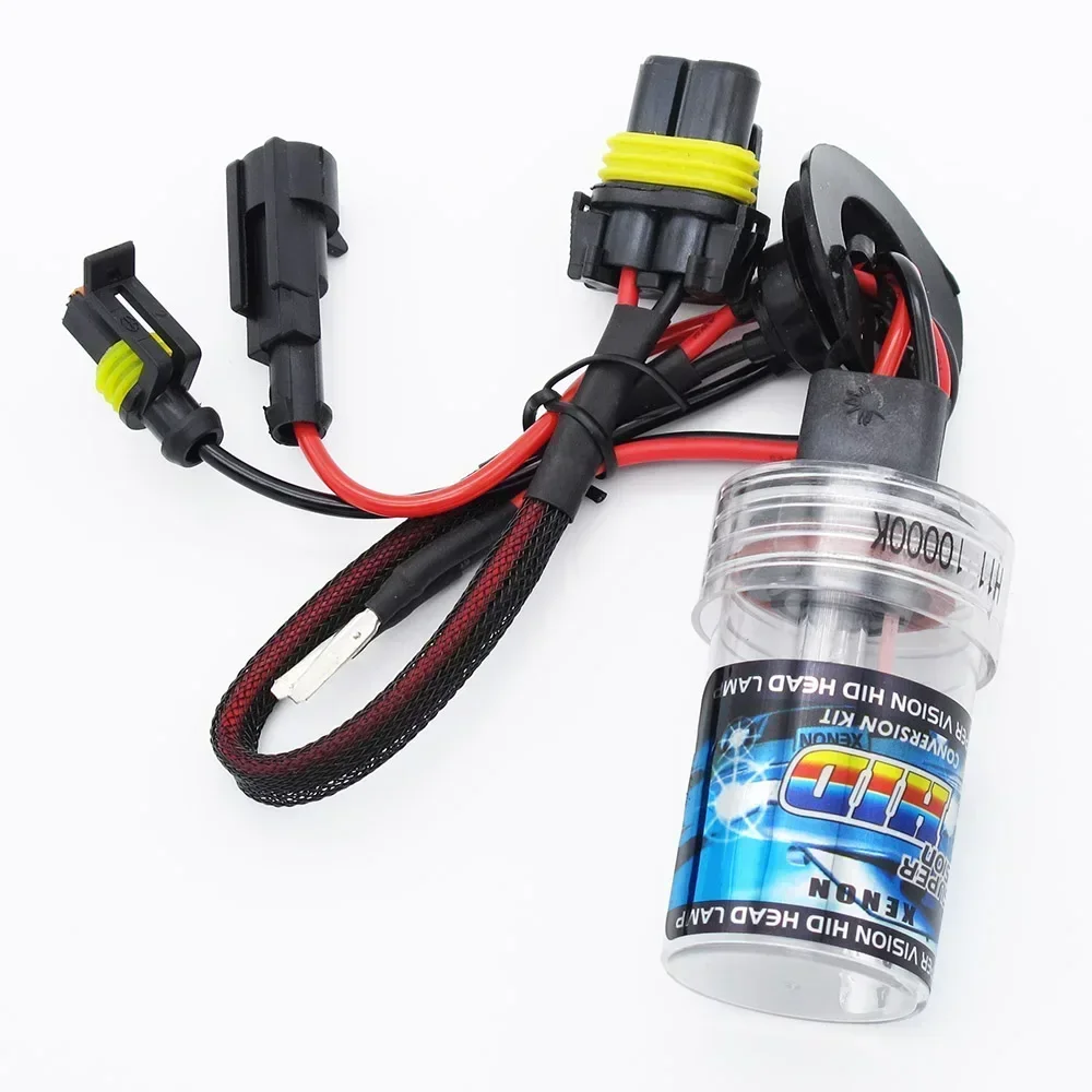 H7 35 واط 55 واط H3 H4 H8 H9 H11 HID زينون ضوء تحويل عدة المصباح لمبة سليم الصابورة 4300 كيلو 6000 كيلو 8000 كيلو استبدال مصباح هالوجين