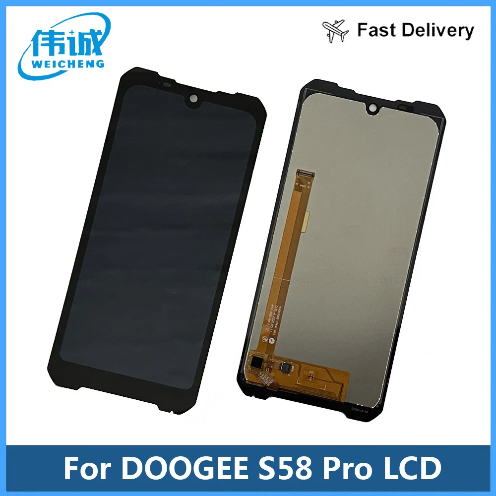 

5,71 дюймовый ЖК-дисплей Doogee S58 PRO + кодирующий преобразователь сенсорного экрана в сборе 100% Оригинальный ЖК-дисплей + сенсорный дигитайзер для DOOGEE S58PRO LCD