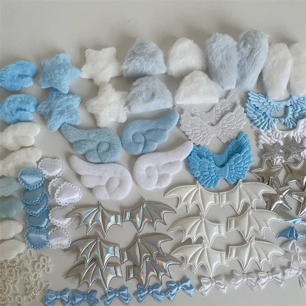 DIY غطاء بطاقة الأذن القطيفة الملحقات المفيدة ديكور المنزل الملونة اليدوية هدية لطيف الكرتون أفخم العنصر سحر البيت الحلو