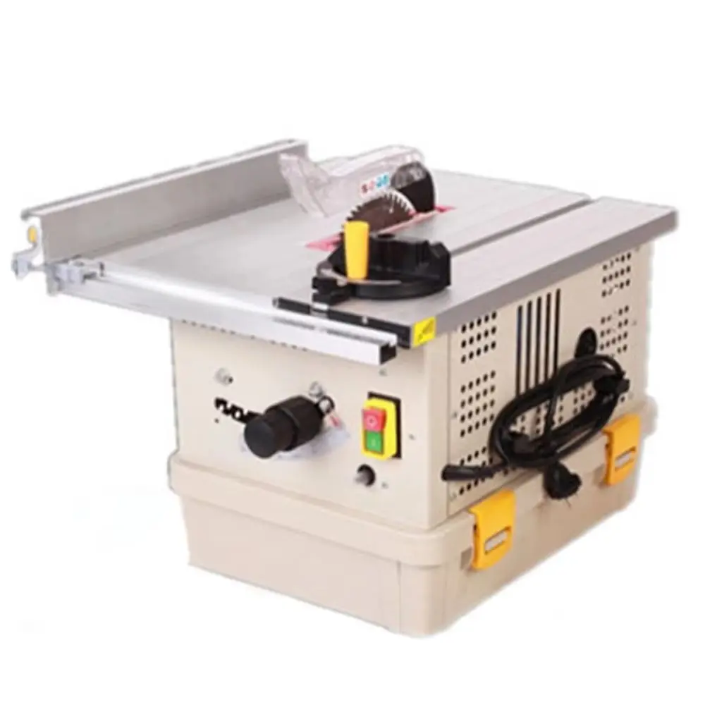 

1KW Woodworking floor dust-free chainsaw sliding table saw Wood floor dust-free saw cutting machine CB165-10