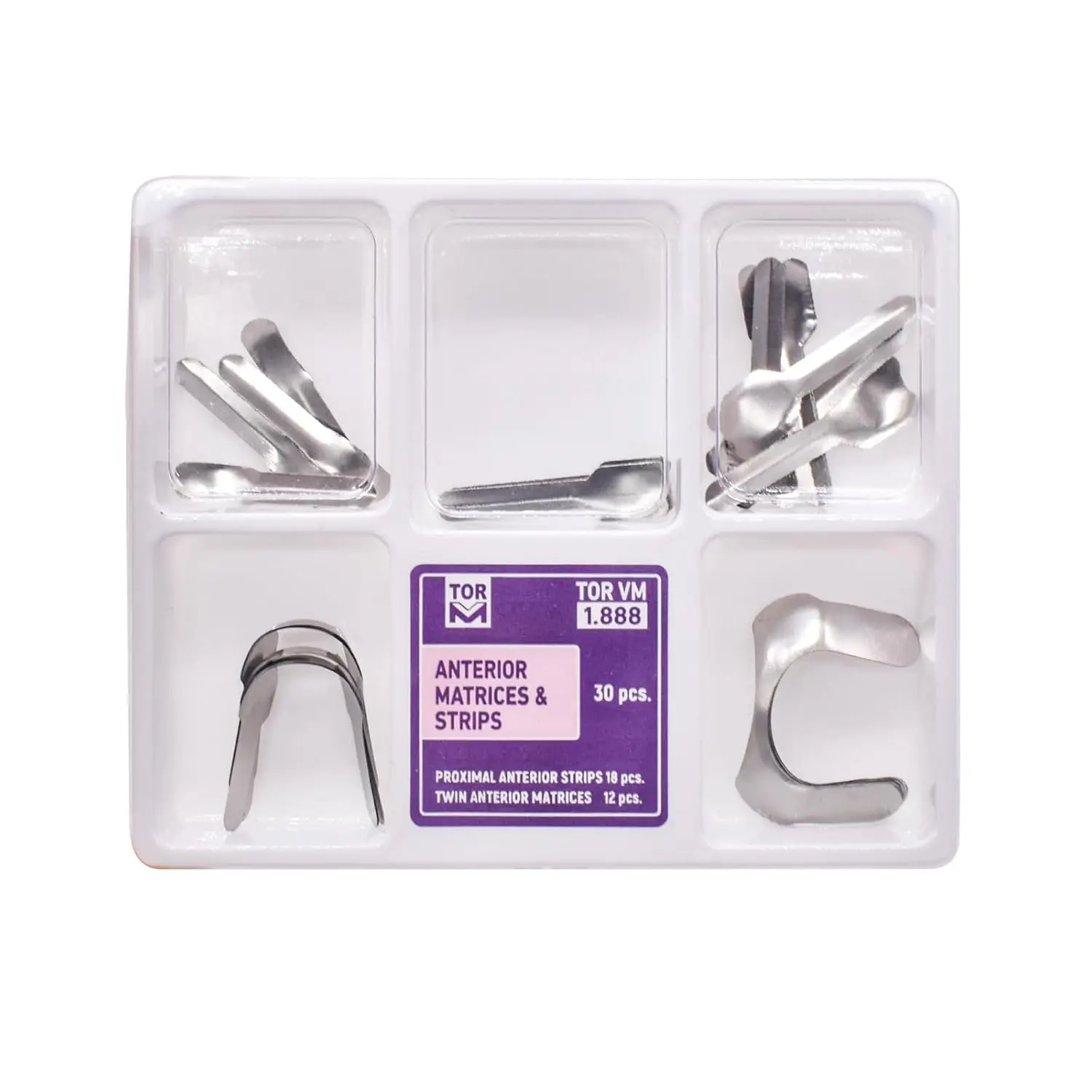 1 Set Dental Anterior Matrices Strips,18 Pcs Proximal Anterior Strips,12 Pcs Twin Anterior Matrices Visit the Angzhili Store