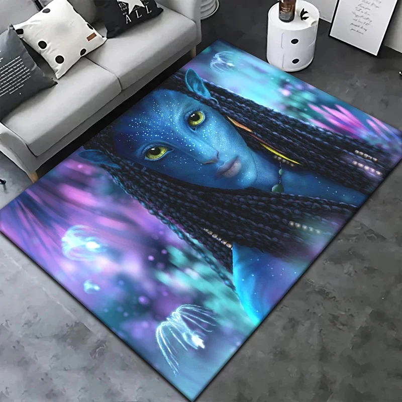 Avatar Movie Carpet Rug for Living Room Bedroom Decoration Picnic Camp Kitchen Carpet Crawling Carpet Decoration