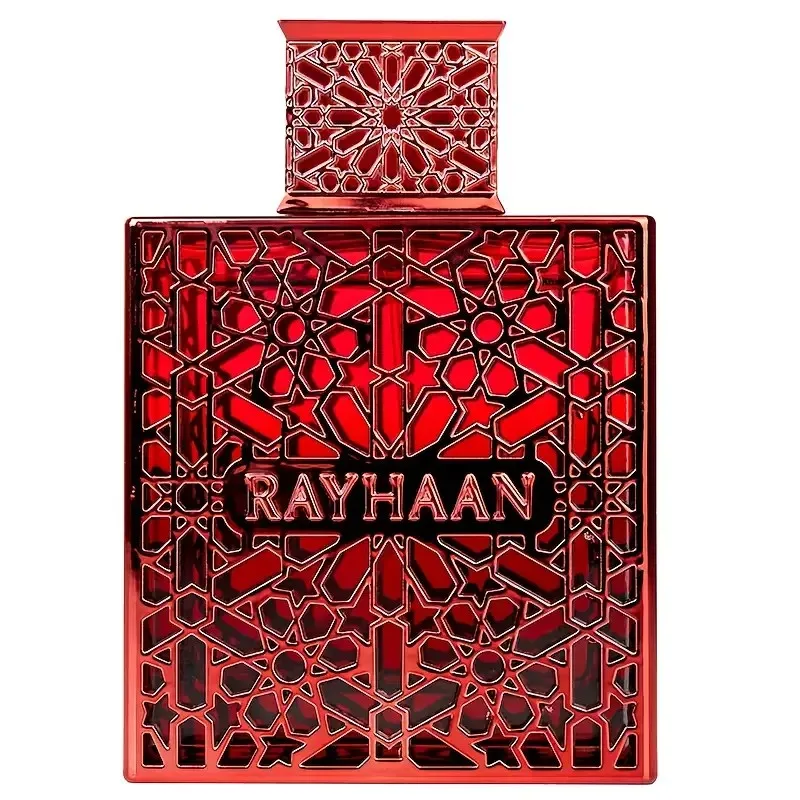 Semprotan parfum Lehaan Klimson, parfum pria dan wanita, 3.4oz/100ml, tampilan kotak merah, hadiah liburan