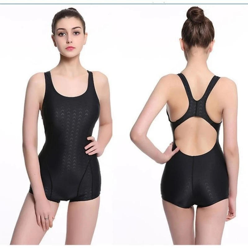 Imitation Sharkskin Sporty Fitness Swimsuit One Piece Oversize 4XL Swimwear Women 2024 New Beachwear Cover-Ups купальник Sexy image 3