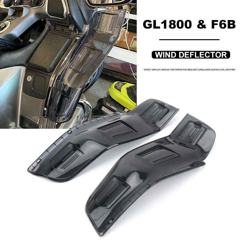 

Motorcycle Guard Wind Deflector Side protector Windshield Cover Accessories For HONDA Gold Wing GL1800 GL 1800 F6B 2001-2017