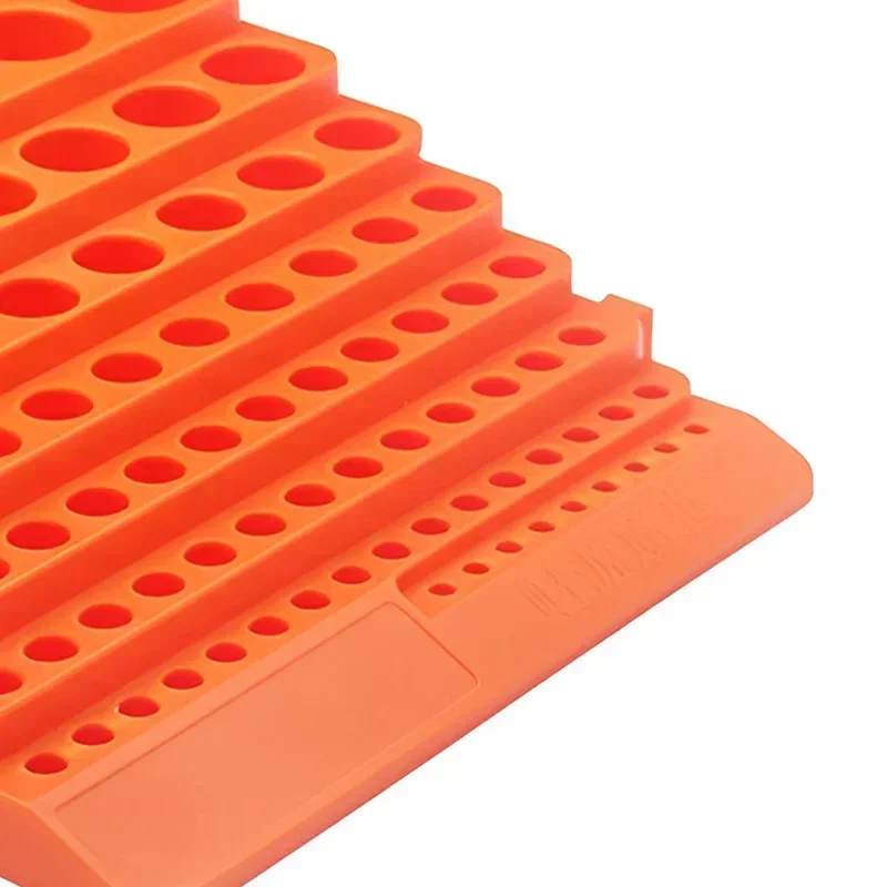 Pudełko na narzędzia frezarskie 84 otwory Wielofunkcyjne pudełko na wiertła Frez CNC Plastikowe pudełka do przechowywania Akcesoria narzędziowe Organizer Etui