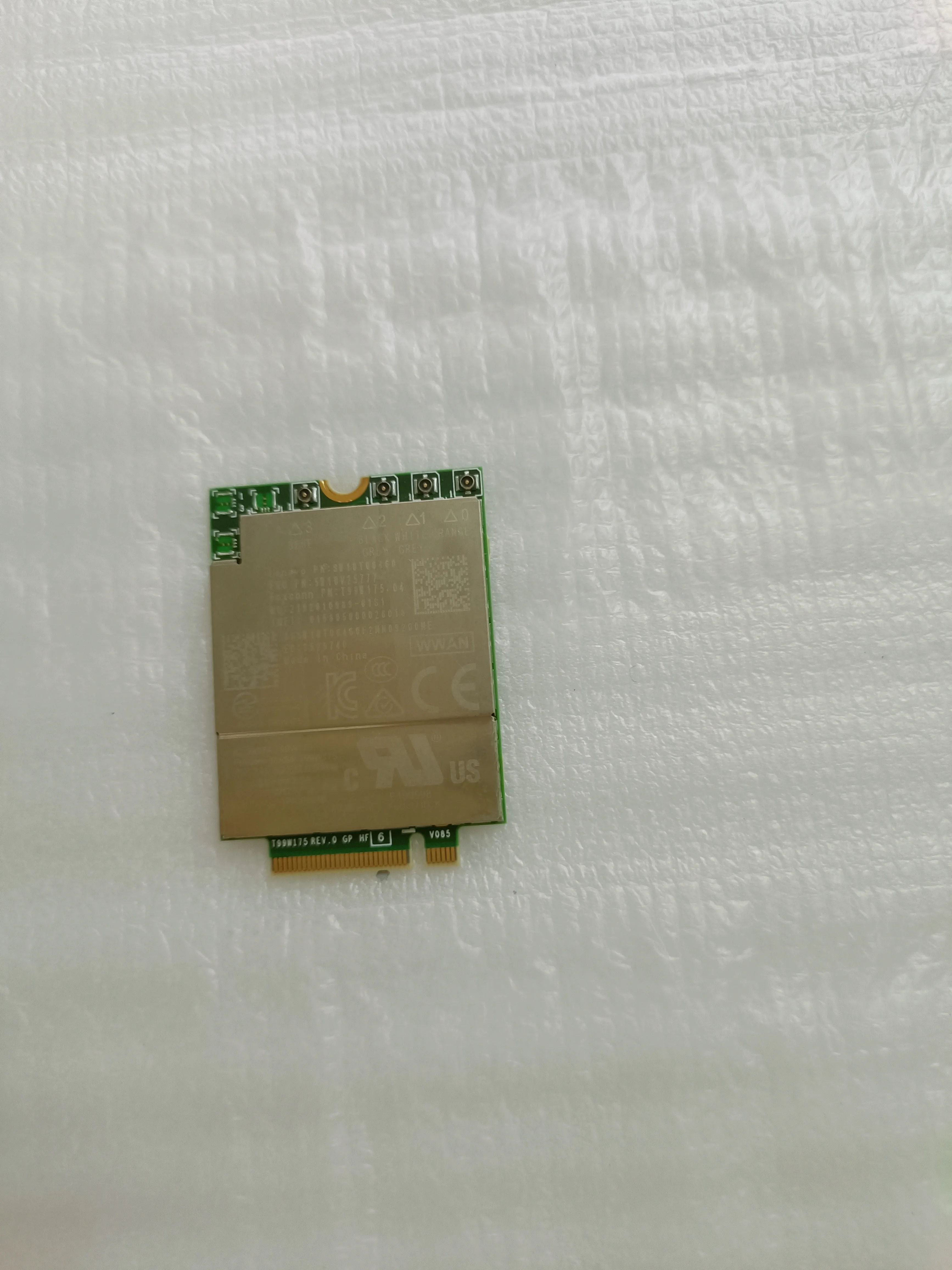 

Used T99W175 T99W175.04 5G NR M.2 5G Card FRU 5W10V25777 X55 5G Modem for ThinkPad X1 Nano Gen1 Laptop