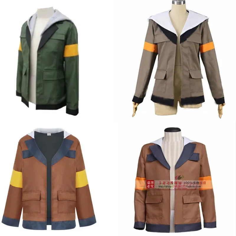 2025 Voltron leggendario difensore lancia costume cosplay lancia cappuccio giacca per carnevale di Halloween top coat su misura