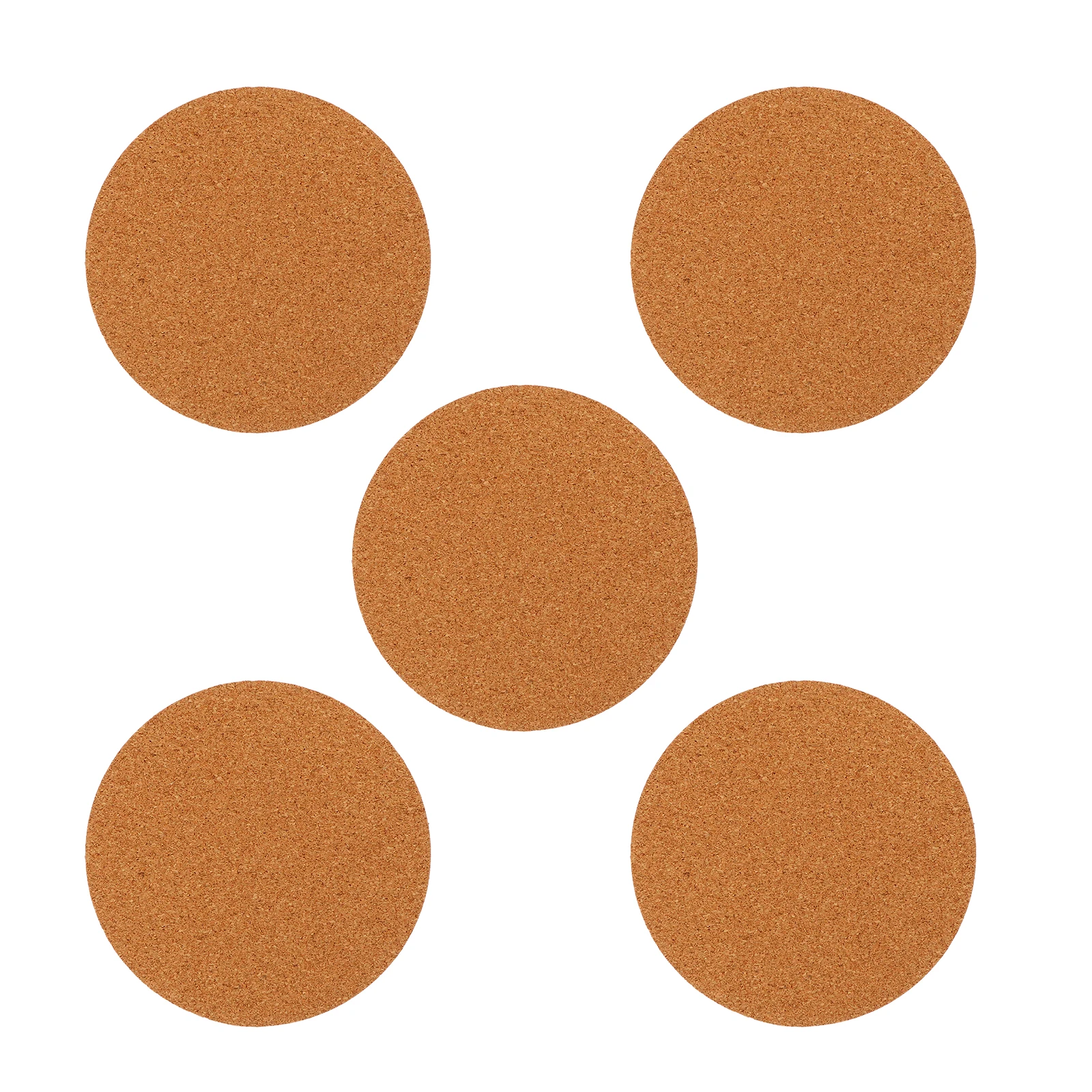 

5 Pcs Cork Planter Mat Pots Indoor Flowerpot Pad Coaster Pads for Plants