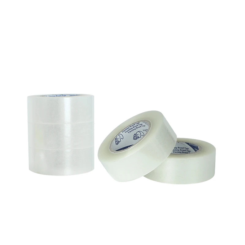 

1roll 44mm Width Clear White Packing Tape, Heavy Duty Packaging Tape for Shipping Packaging Mobile Sealing , 40-190m