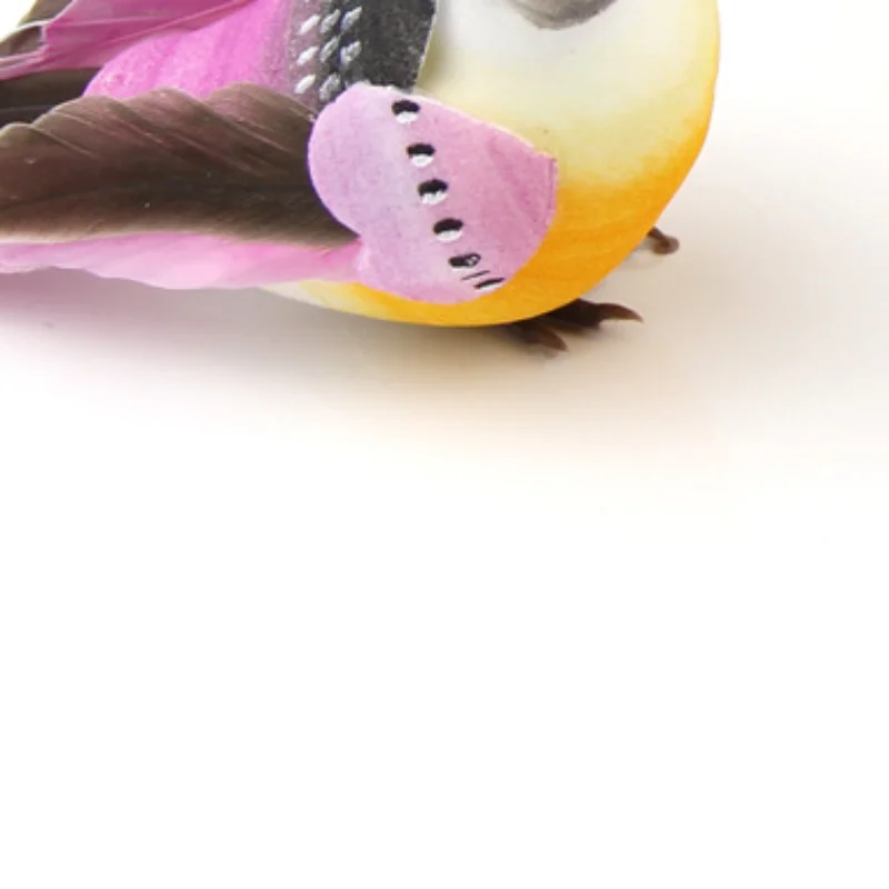 

Искусственные мини-птицы из пенопласта, 10*6 см, 1 шт., для декора свадеб и мероприятий