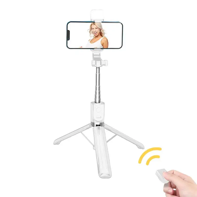 Smartphone Tripod Stand Pocket Size Phone Tripod Extendable Cell Phones Accessories For Live Streaming Selfies Photo Taking