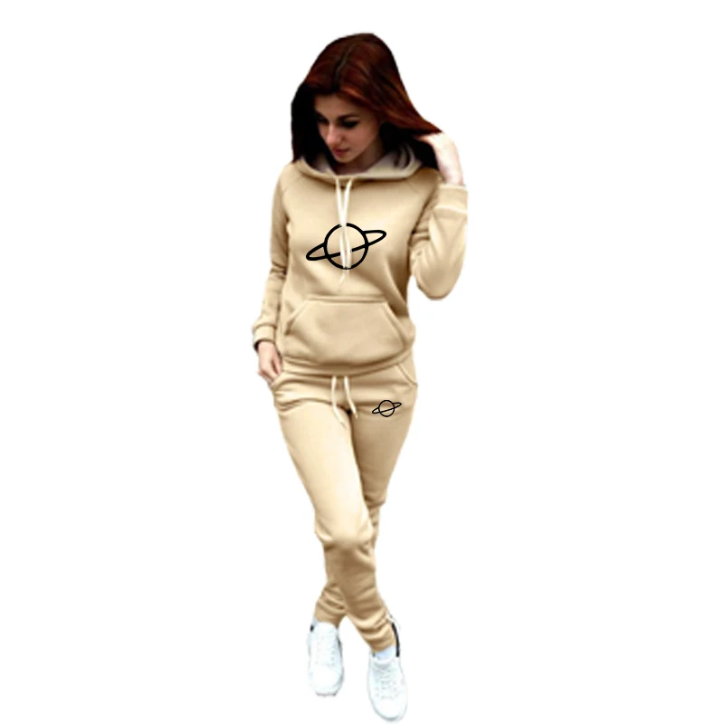 New Arrival Women's Tracksuit Hoodies and Jogger Pants High Quality Ladies Daily Casual Sports Jogging Suit