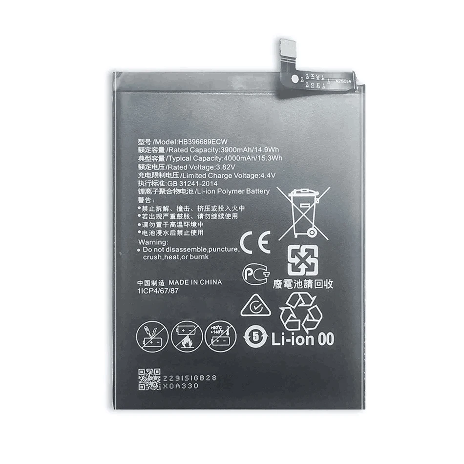 Mobile Phone Battery For Huawei Honor 8C, Tracking Number, HB396689ECW, HB406689ECW